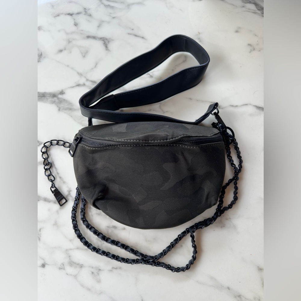 Steve Madden Camo Crossbody Convertible Belt Bag